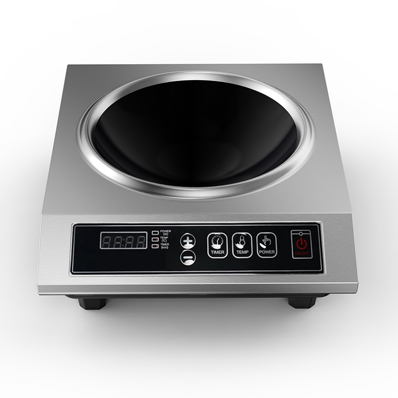 Induction Cooktop Portable - 3500W Concave Flat Commercial Electric Induction