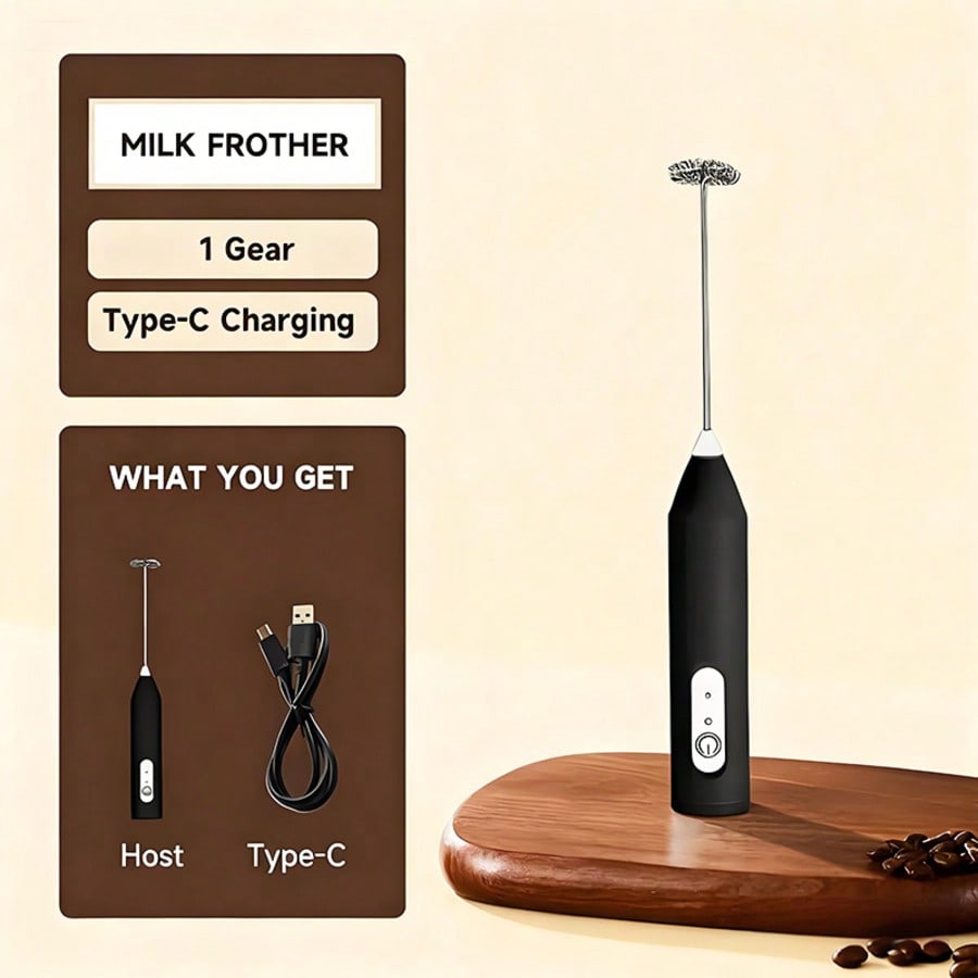 Kitchen Appliances Unit - 1-Pack Handheld Electric Mixer, Egg Beater,