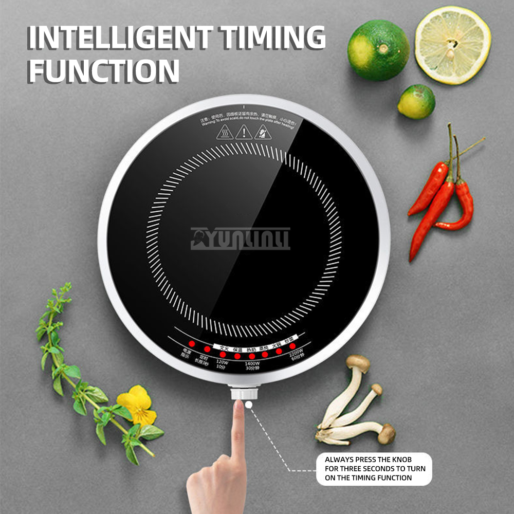 Round Smart Induction Cooker H - Induction Cooktop Portable review and price