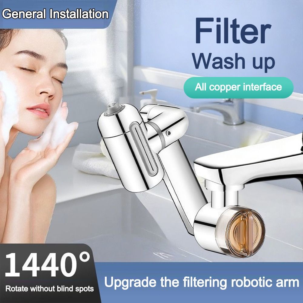 1440° Rotate Kitchen Faucet 4  - Kitchen Appliances Unit review and price