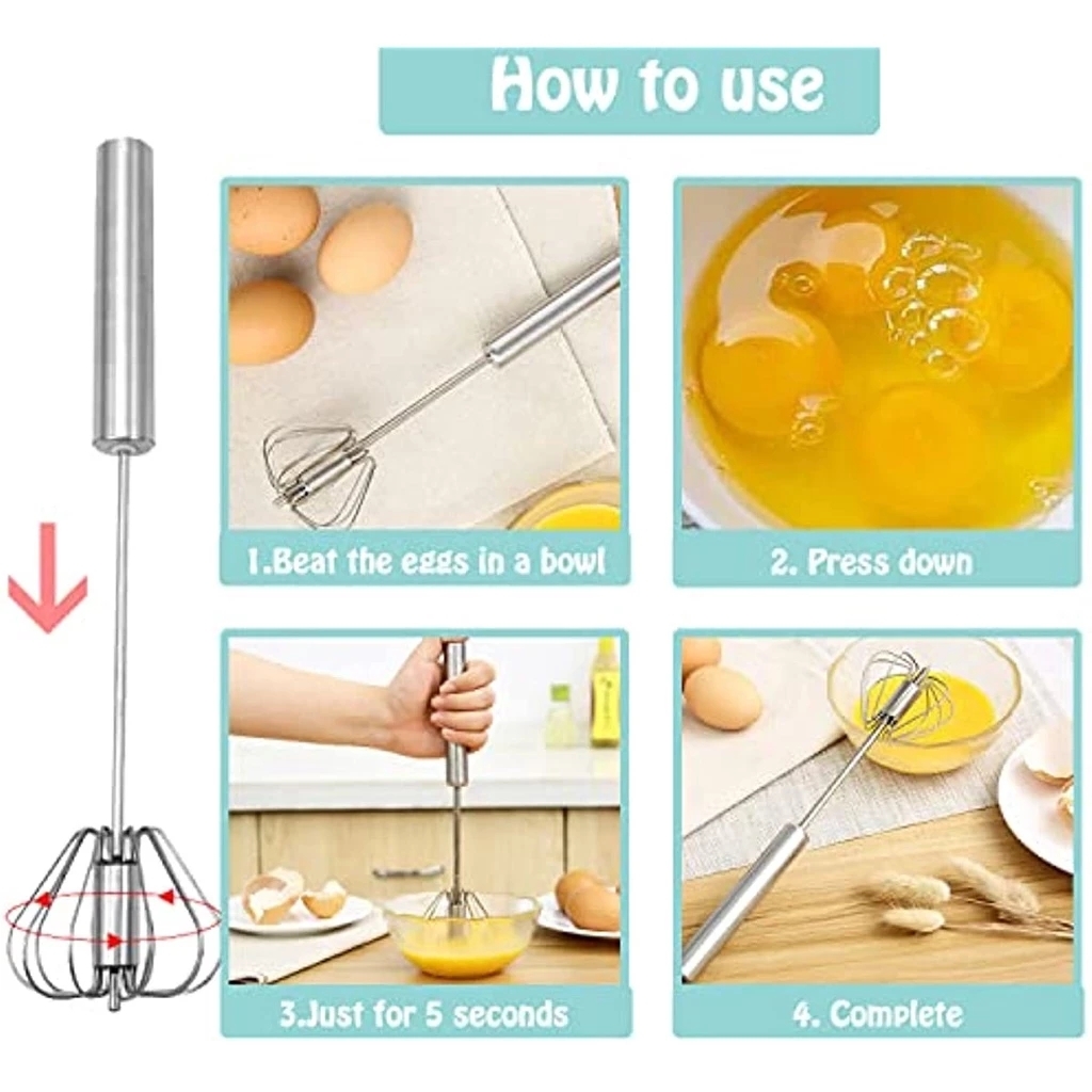 1/3pcs Stainless Steel Egg Bea - Kitchen Appliances Unit review and price