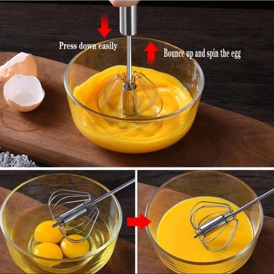 1/3pcs Stainless Steel Egg Bea - Kitchen Appliances Unit review and price